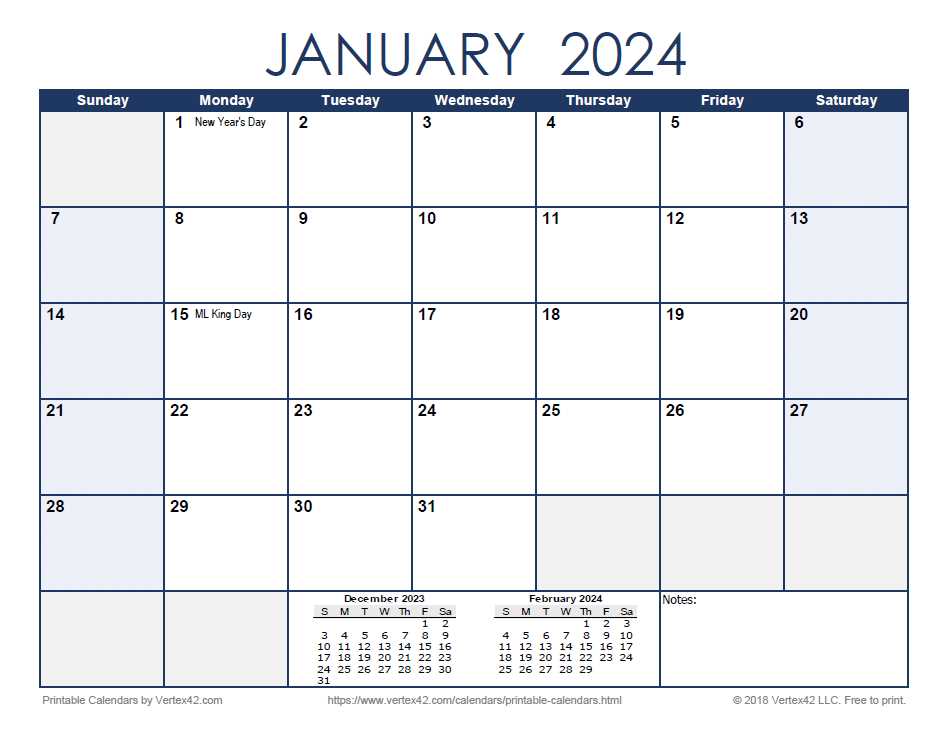 month at a glance blank calendar template