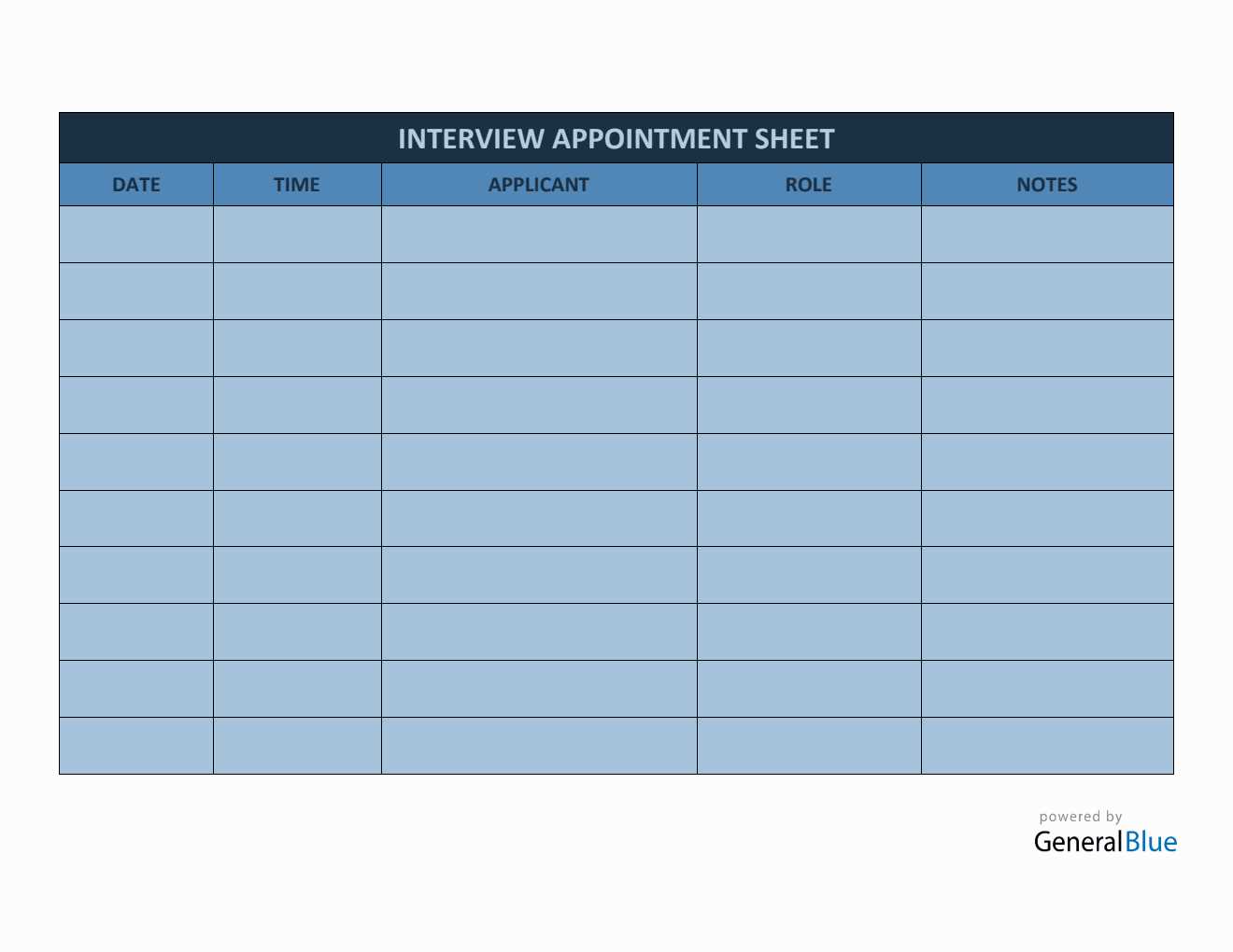 monthly booking calendar template