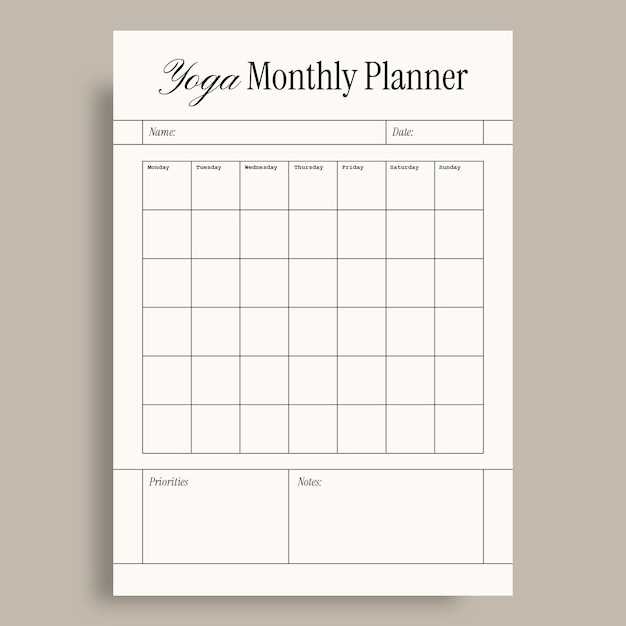 monthly booking calendar template