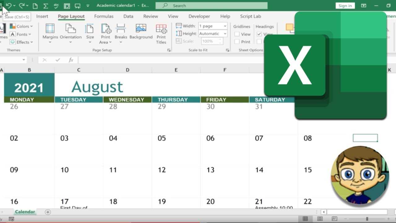 monthly calendar template microsoft office