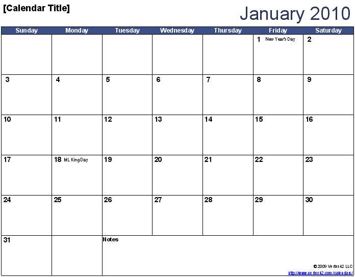 moving calendar template