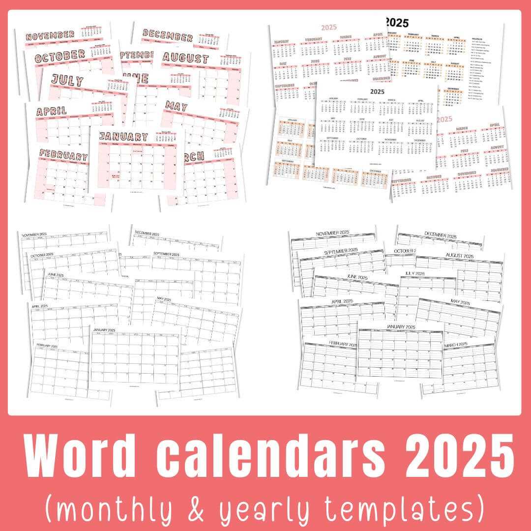 ms calendar template