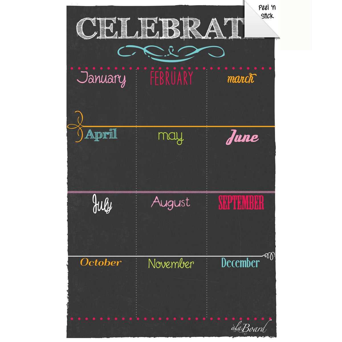 office birthday calendar template free