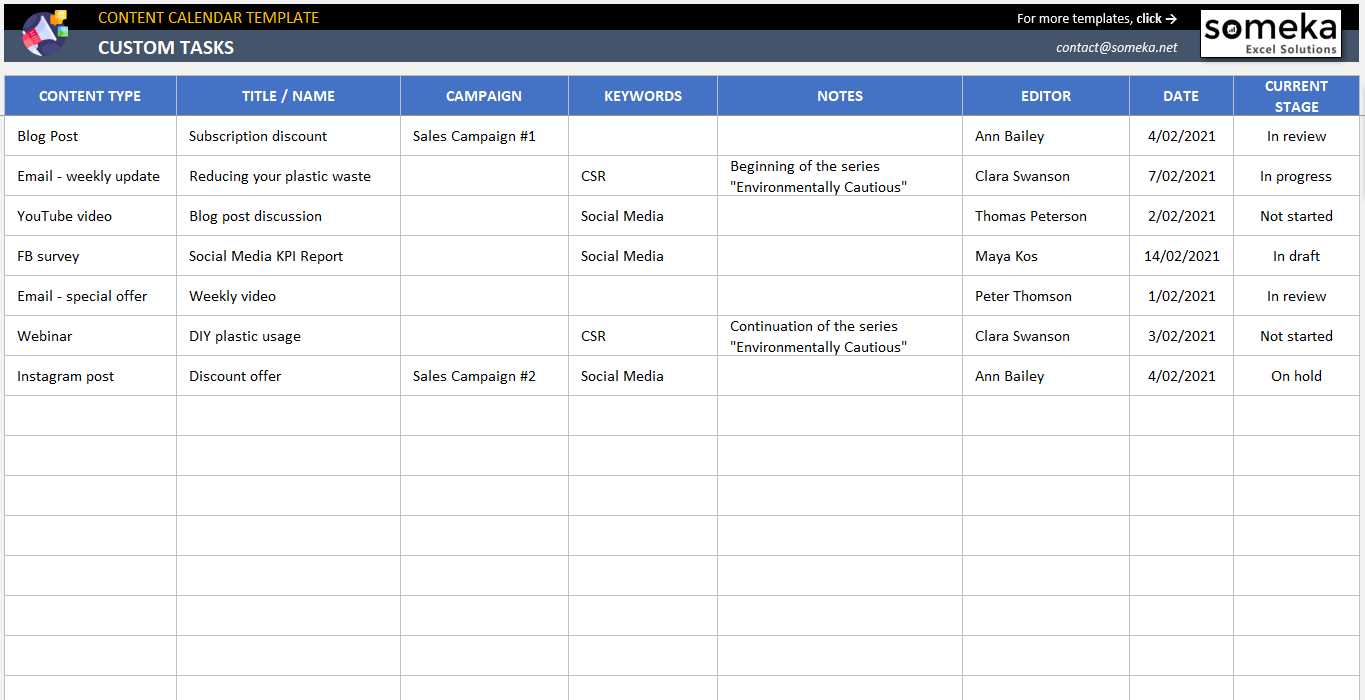 onedrive calendar template