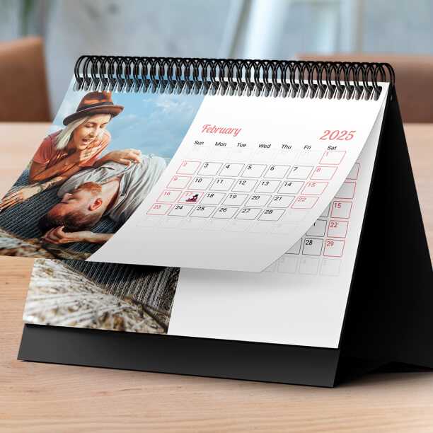 personalized photo calendar template