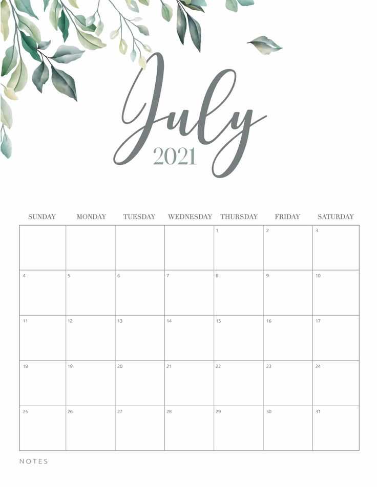 pinterest calendar template