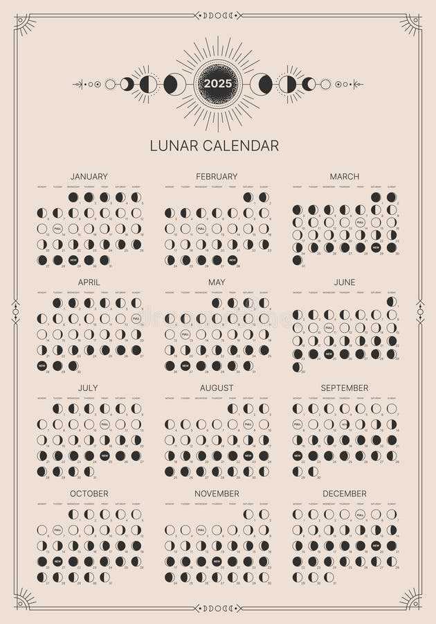 pocket calendar template 2025