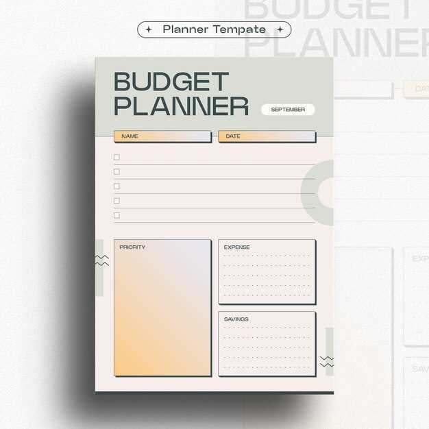 printable budget calendar template