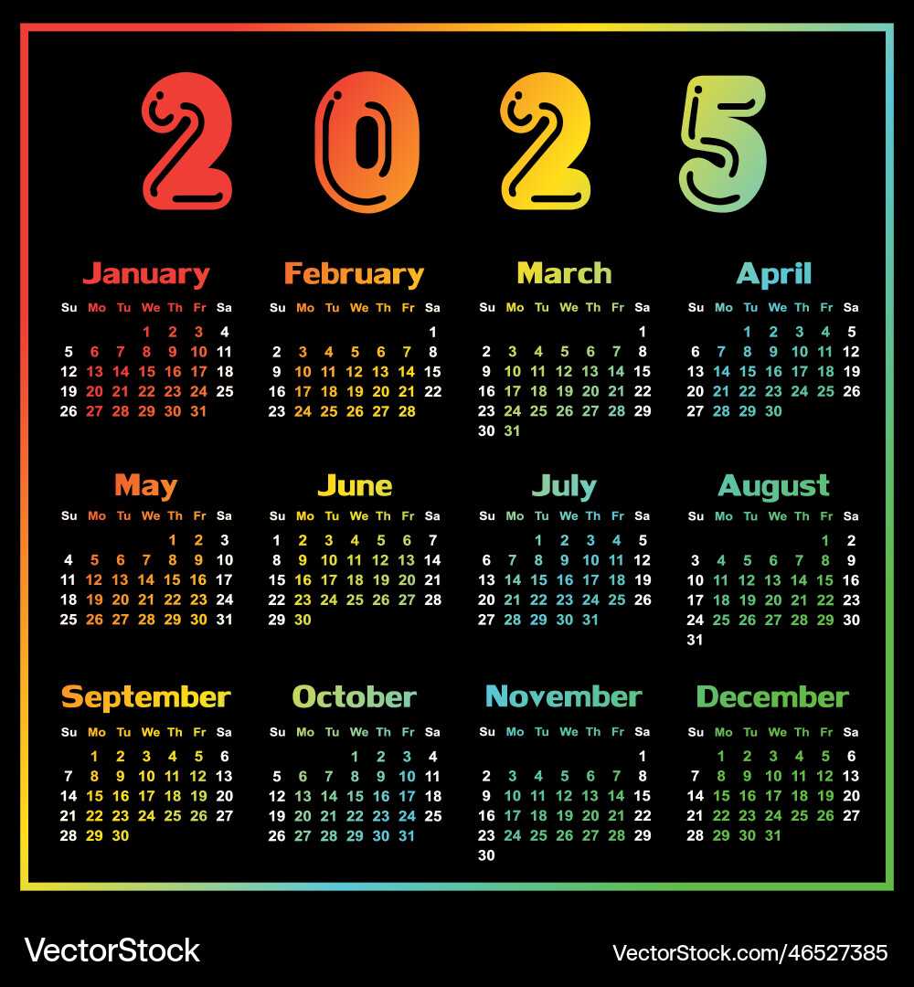 printable calendar templates 2025