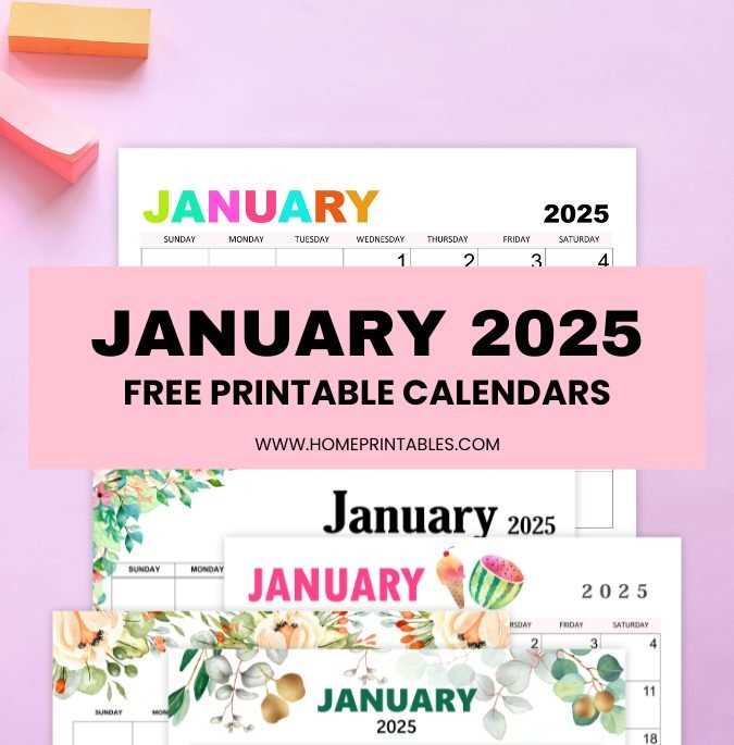 printable calendar templates free