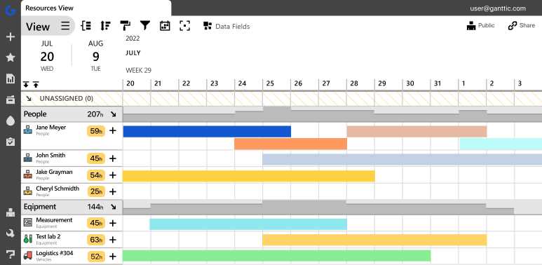 project management resource calendar template