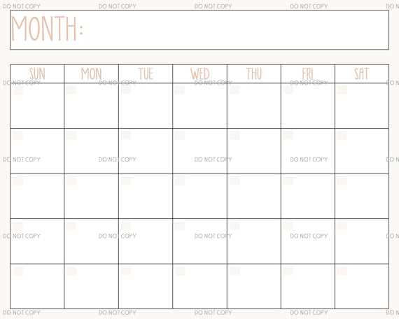 reusable calendar template