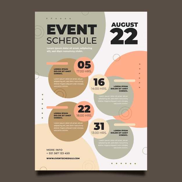 sample calendar of events template