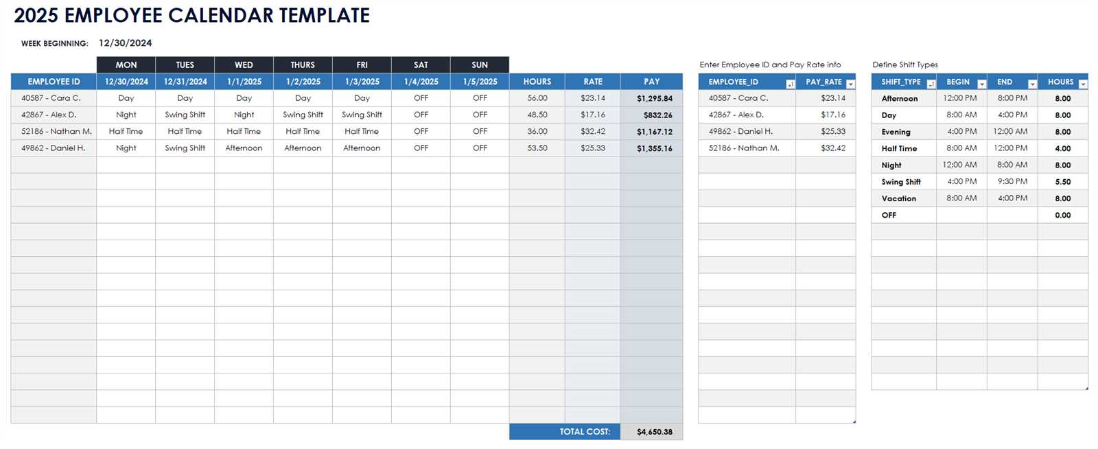 smartsheet calendar template