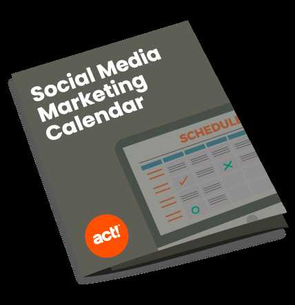 social media calender template