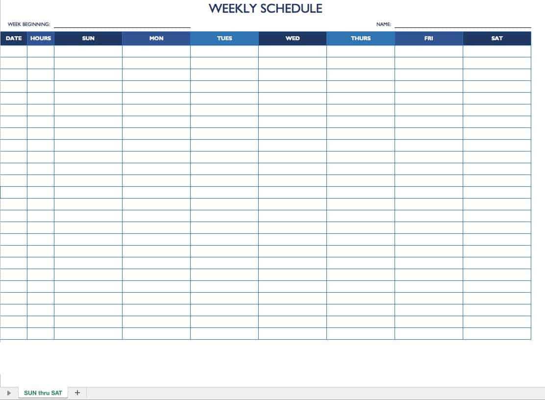 staff schedule calendar template