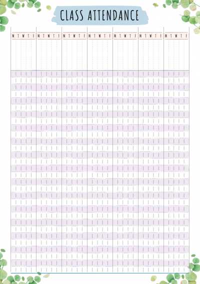 teacher calendar template