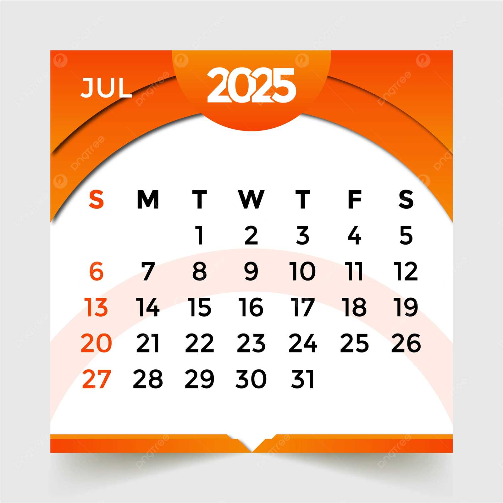 template for july 2025 calendar