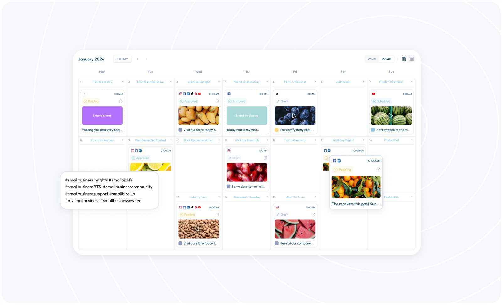 trello editorial calendar template