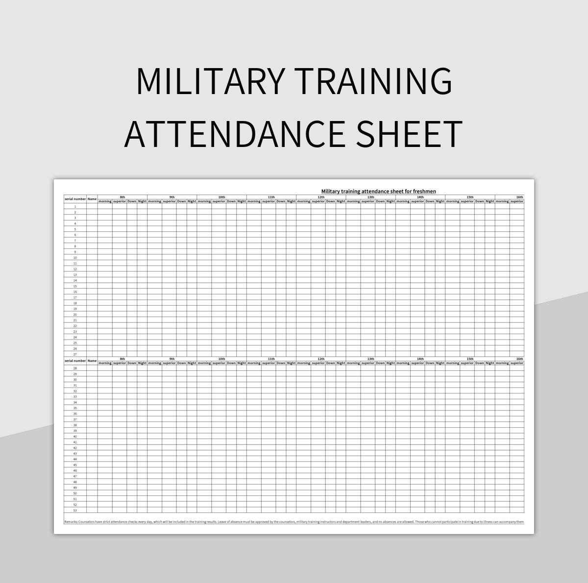 us army training calendar template