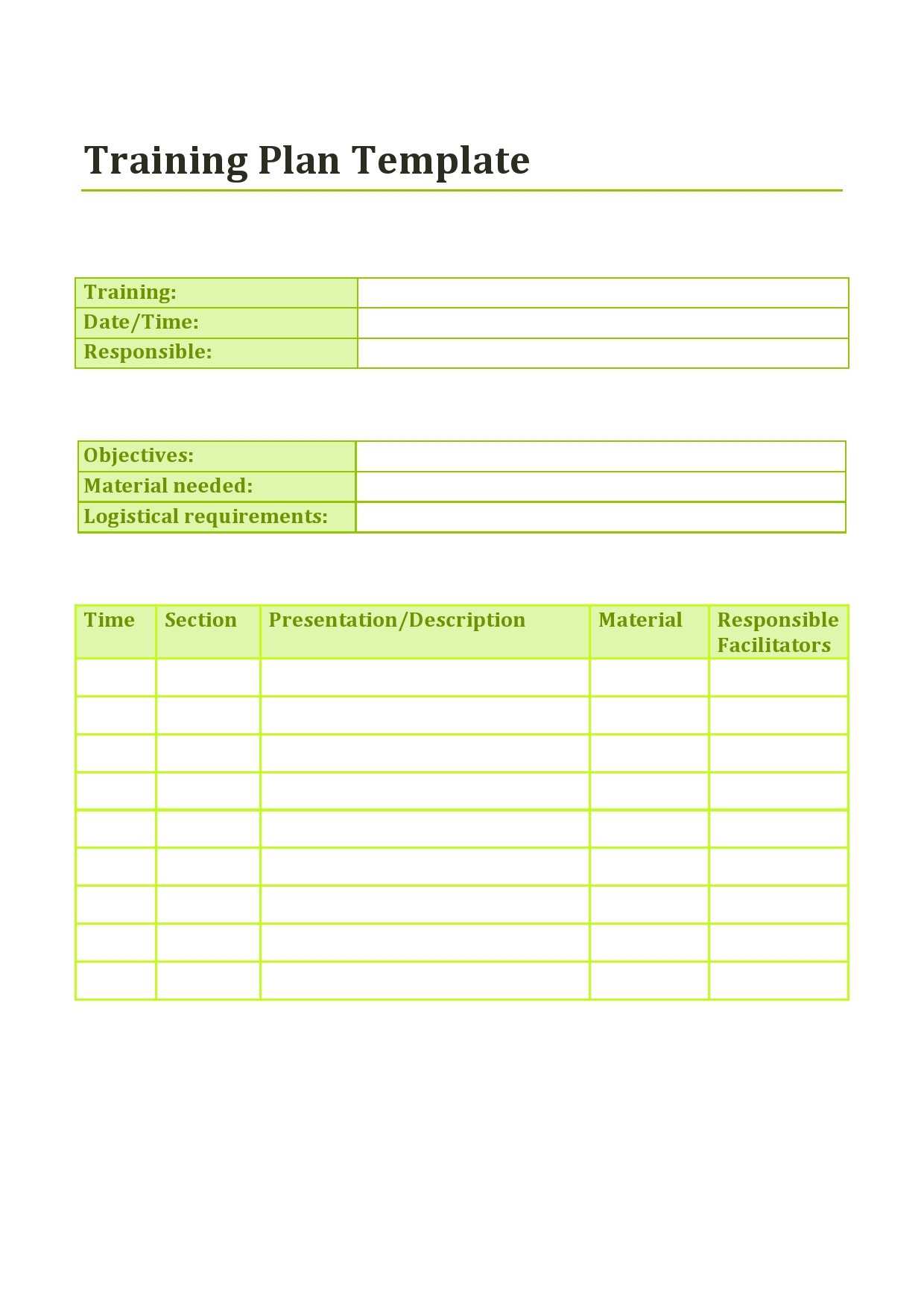 us army training calendar template