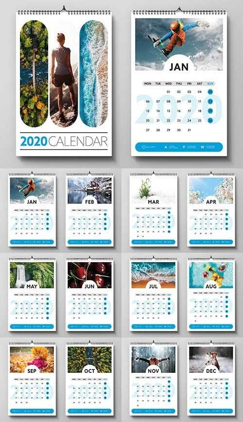 wall calendar template