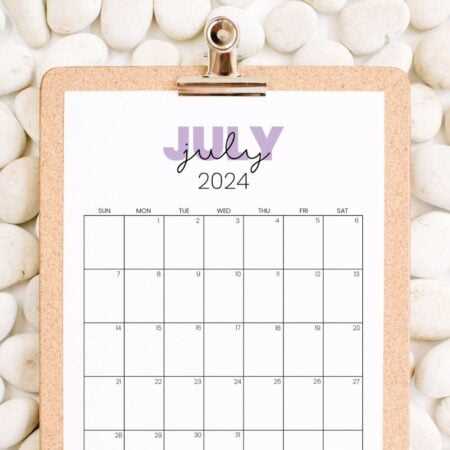 writable monthly calendar template