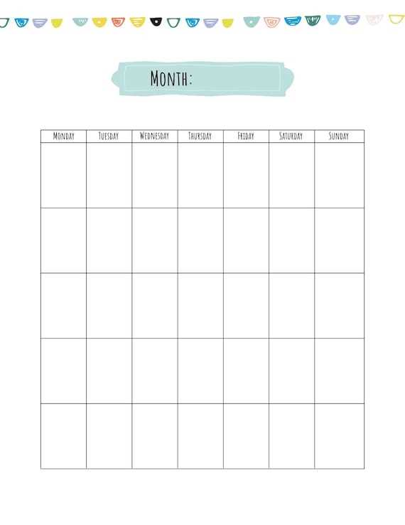 best calendar template