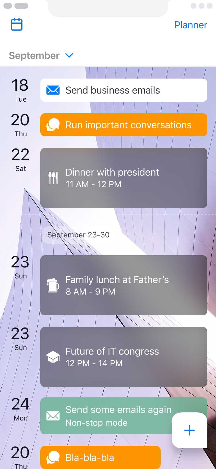 ios calendar template