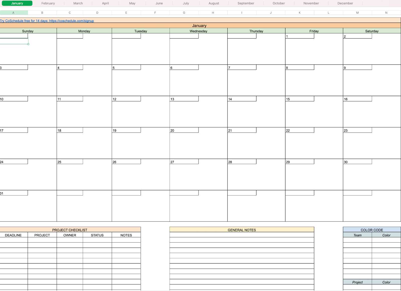 airtable content calendar templates