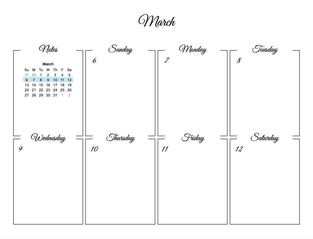 apple pages calendar template