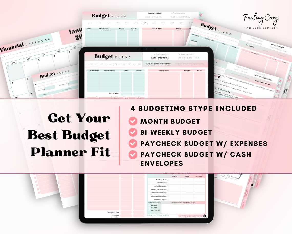 financial calendar template