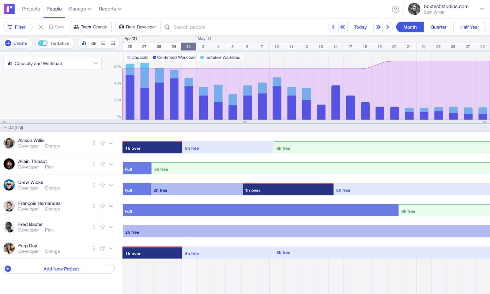 human resources calendar template