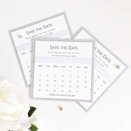 calendar save the date template