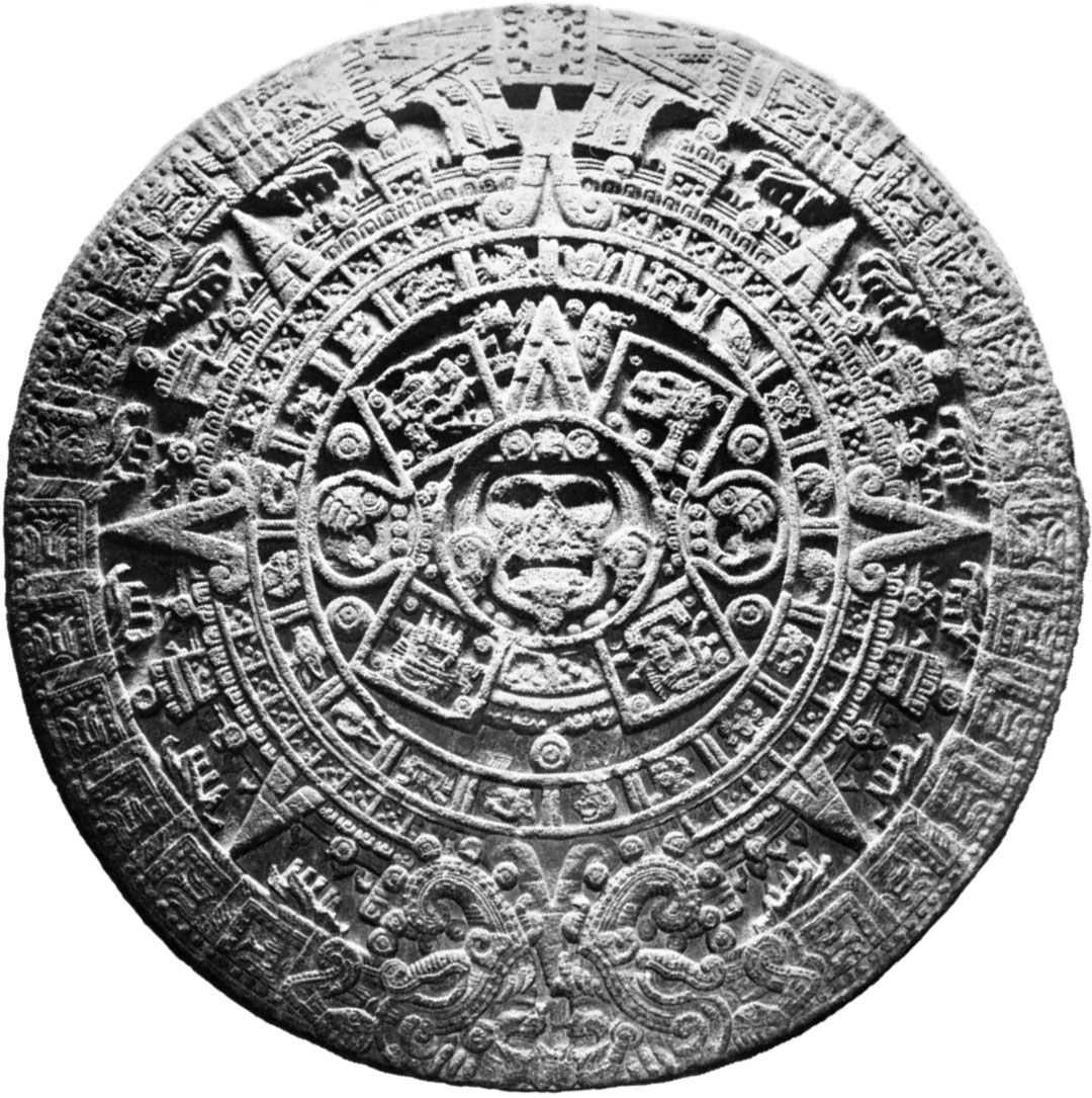 aztec calendar template