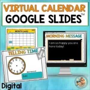 virtual calendar template