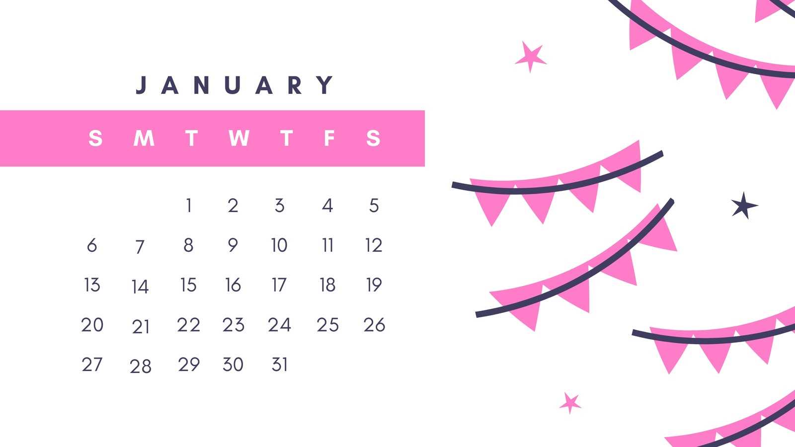 birthday calendar template canva