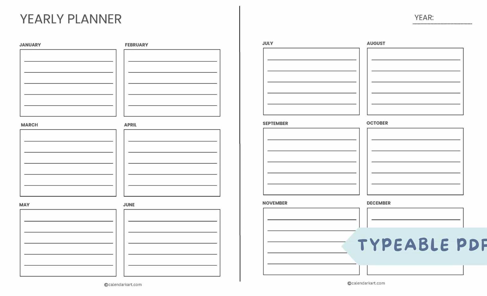 at a glance calendar template