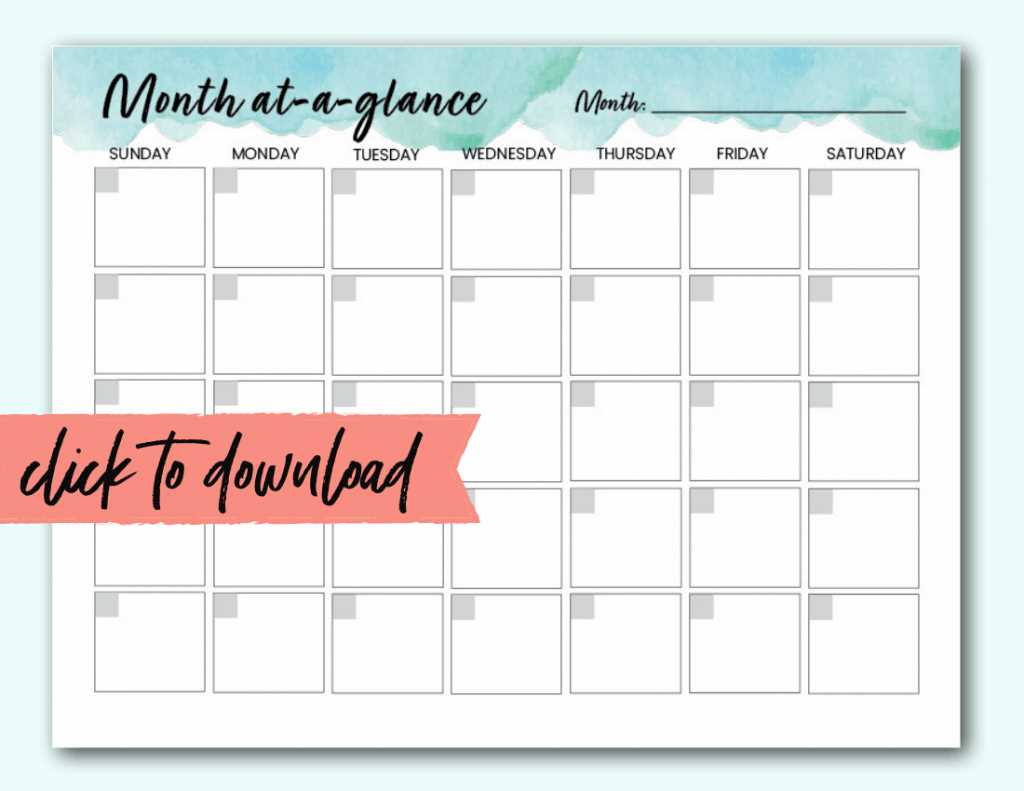 blank 3 week calendar template