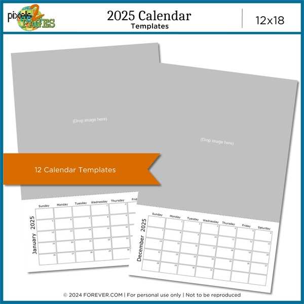 blank calender template