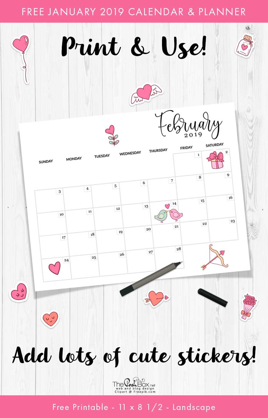 blank february calendar template