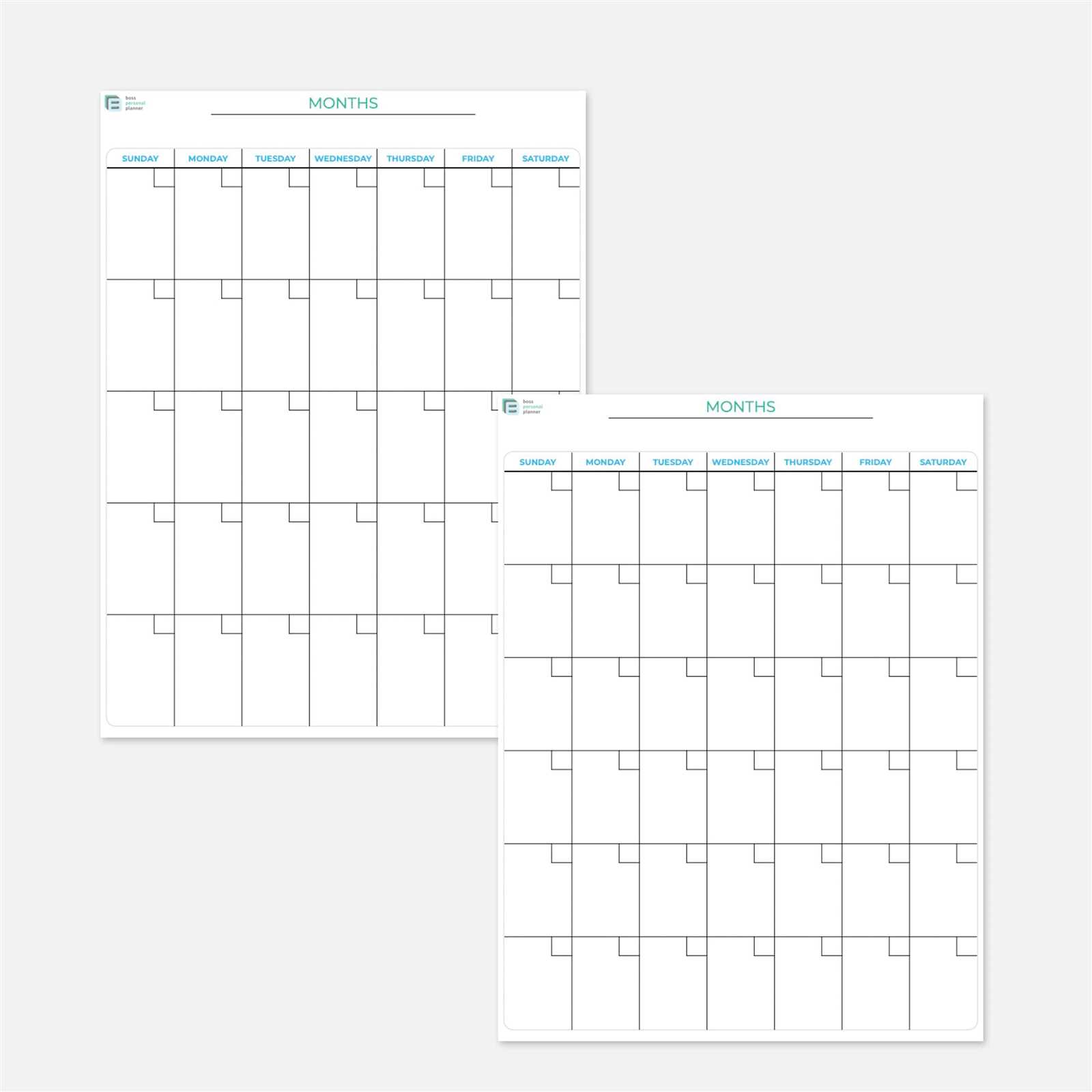 blank two week calendar template