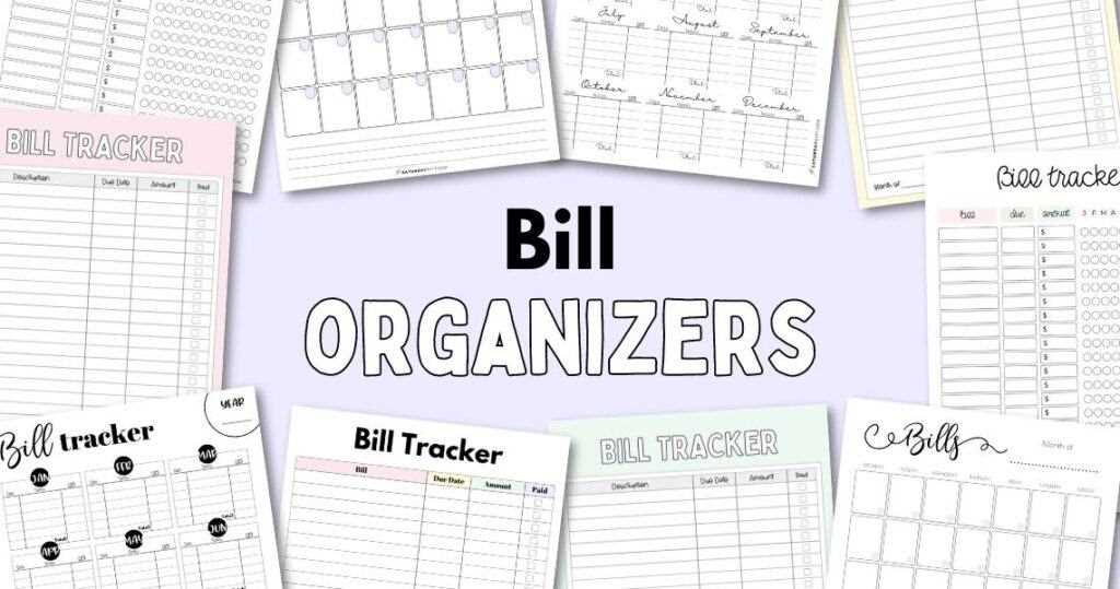 bill reminder calendar template