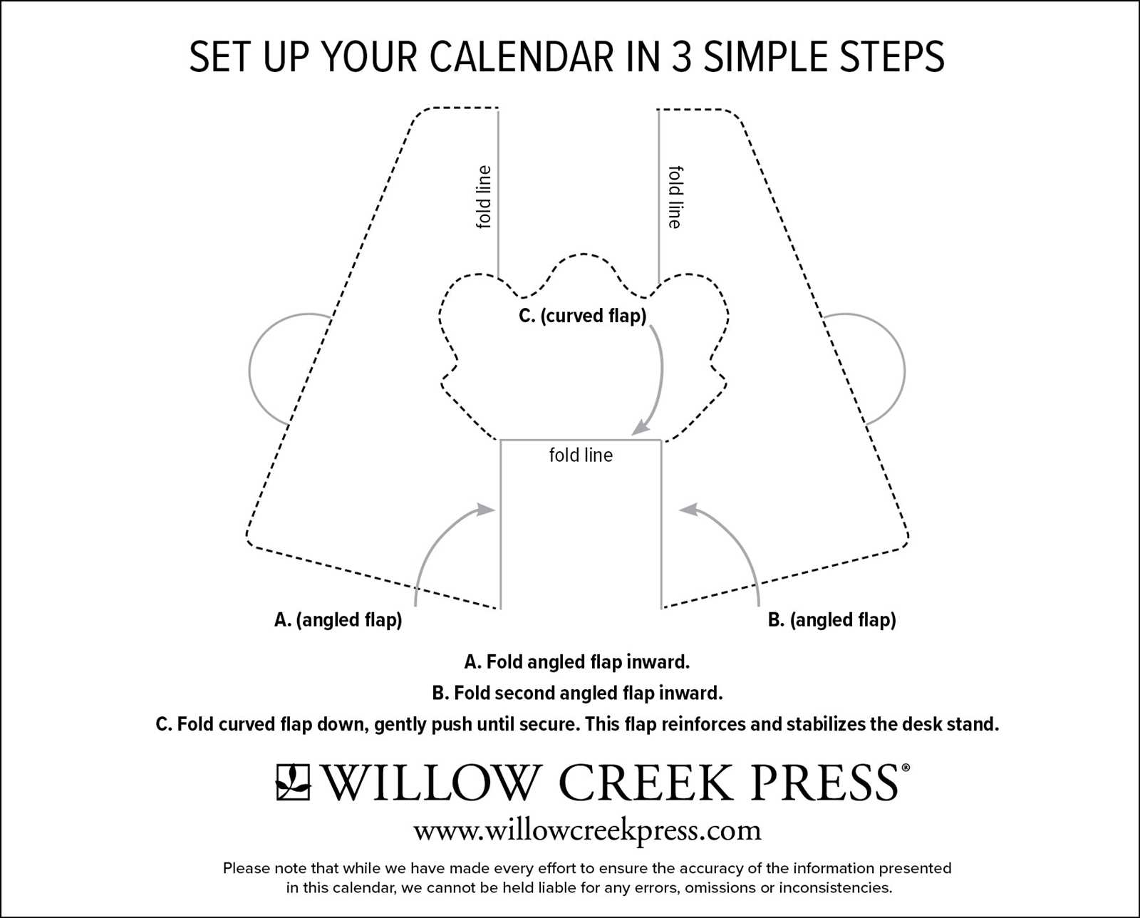 box calendar template