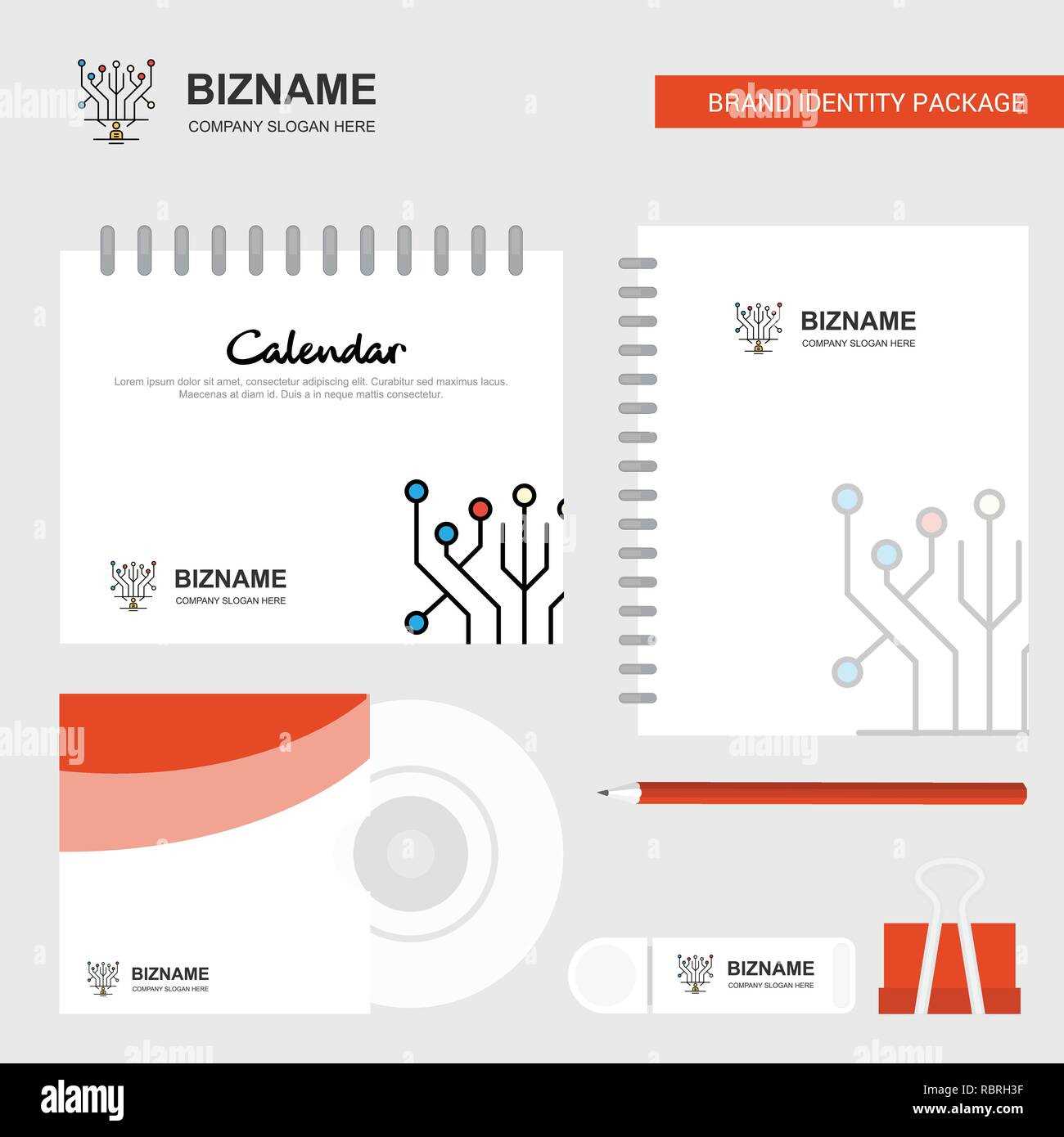 brand calendar template