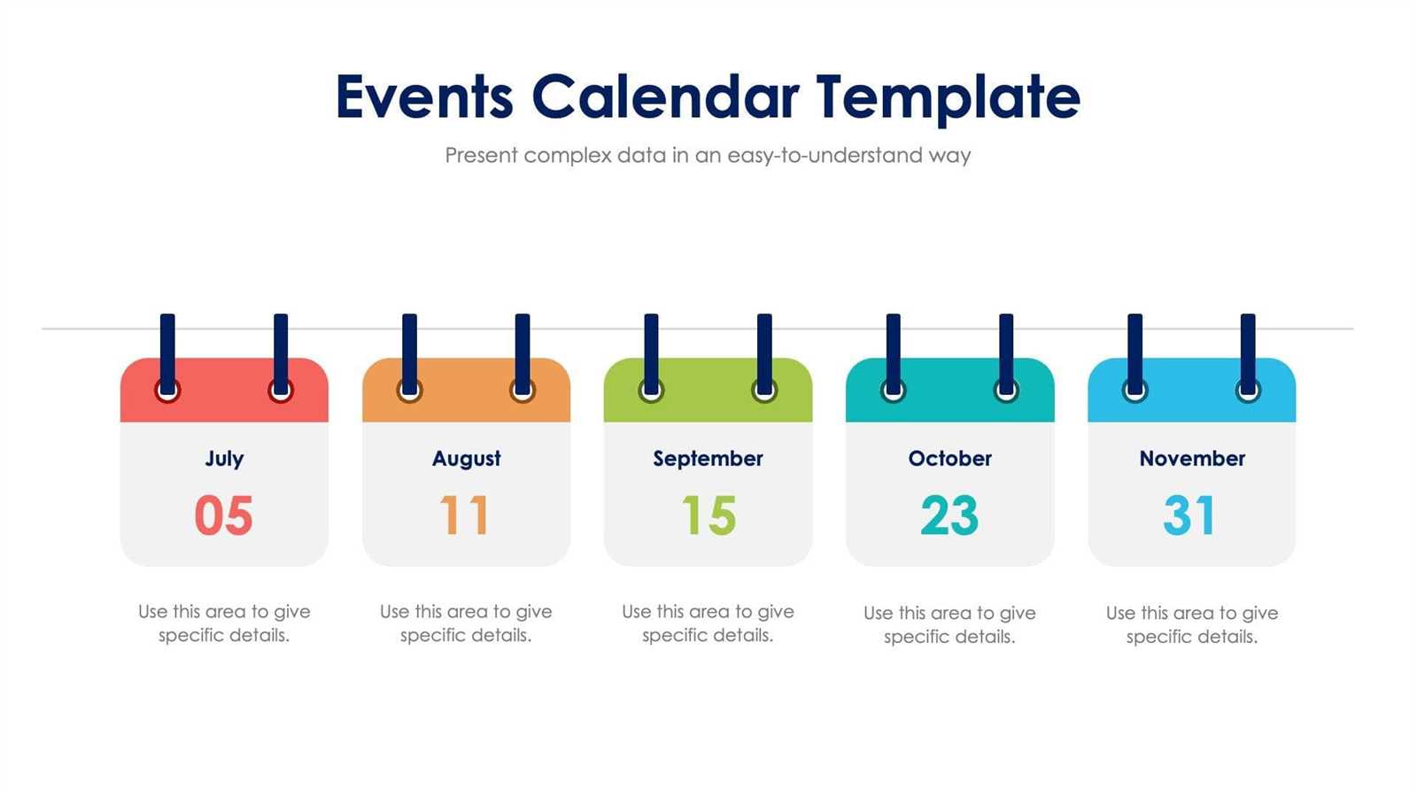 powerpoint calendar slide template