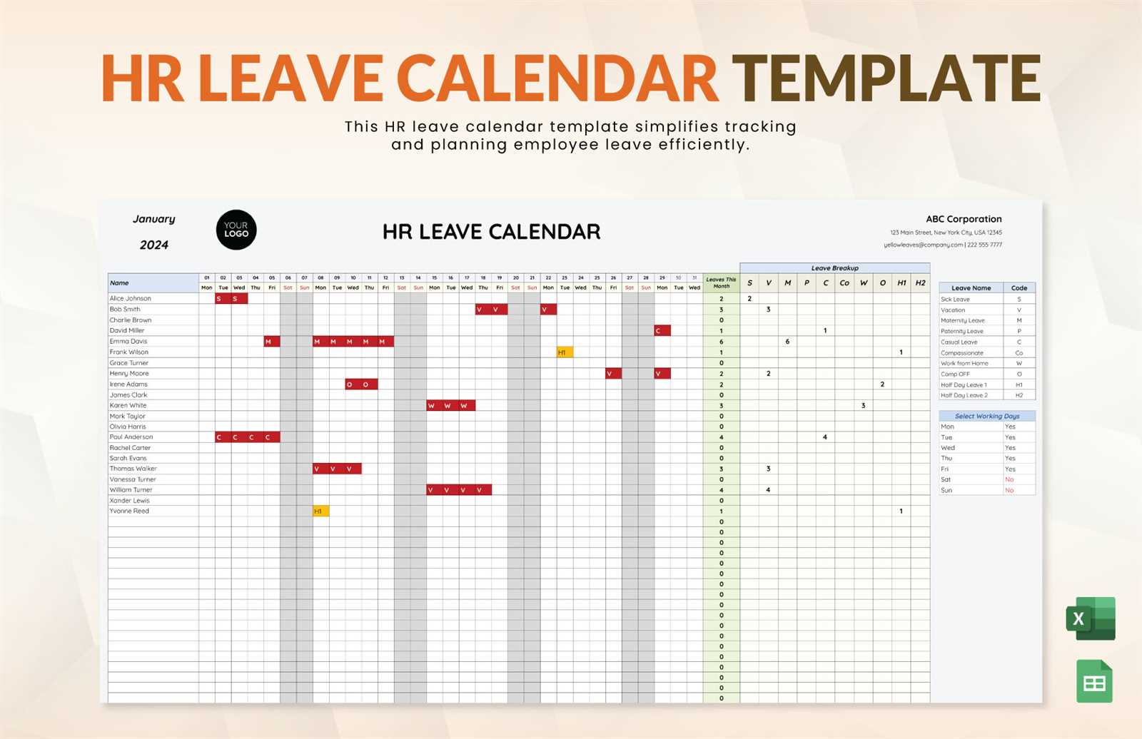 kindness calendar template