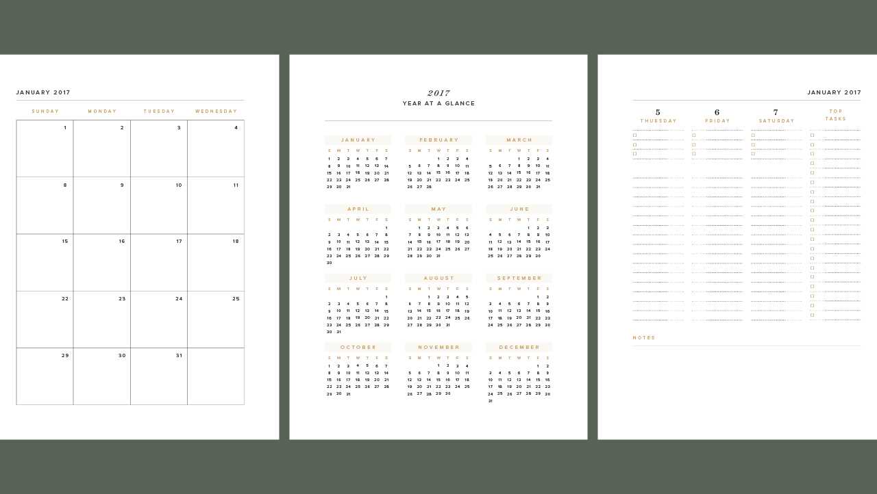 indesign free calendar template