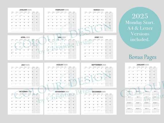 calendar adobe illustrator template