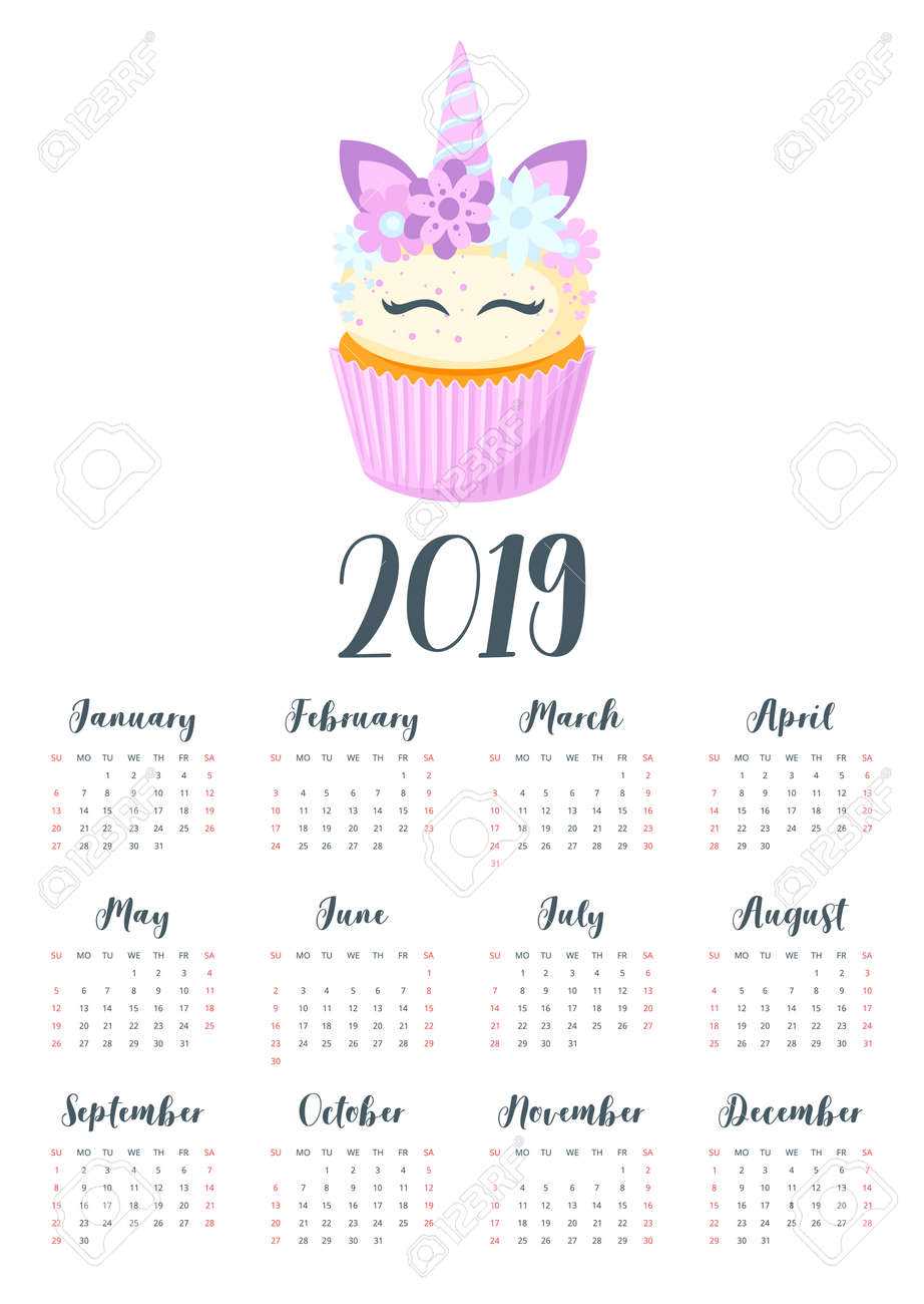 calendar cake template